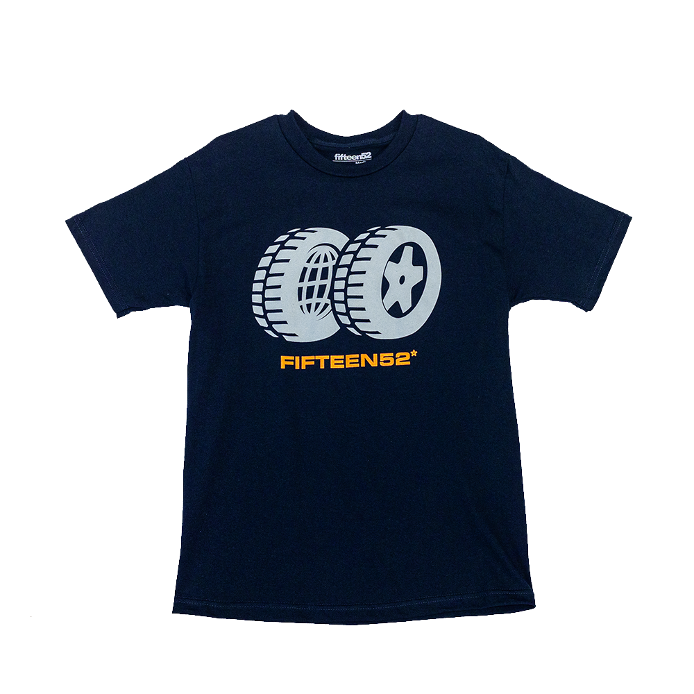 Big Wheel Tee _ Navy