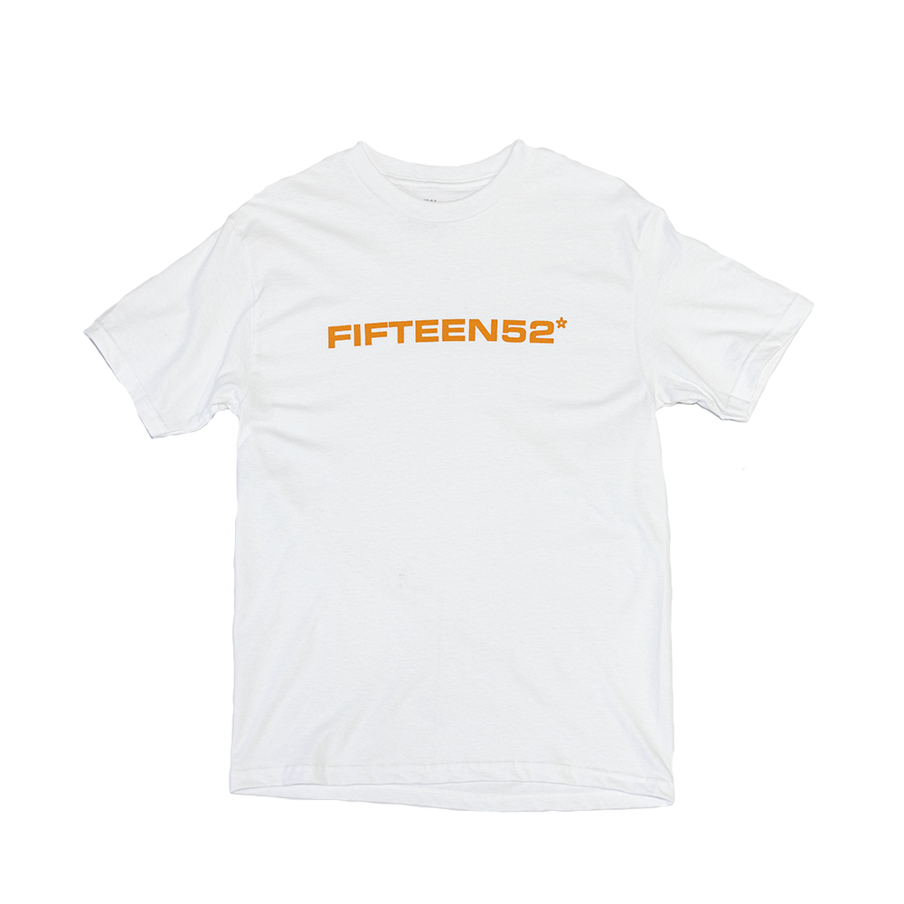 Fineprint Logo Tee _ White