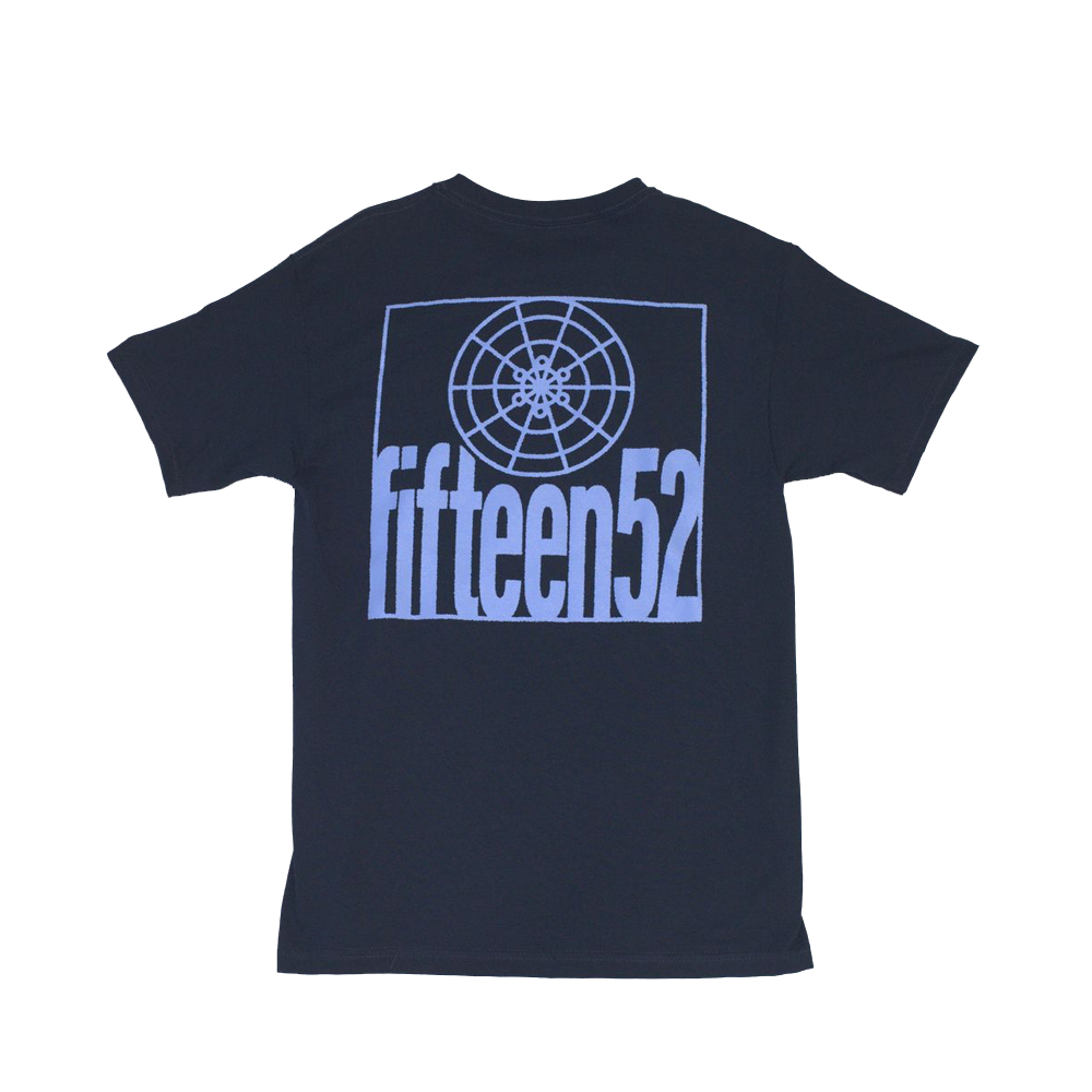 Wireframe Tee _ Navy