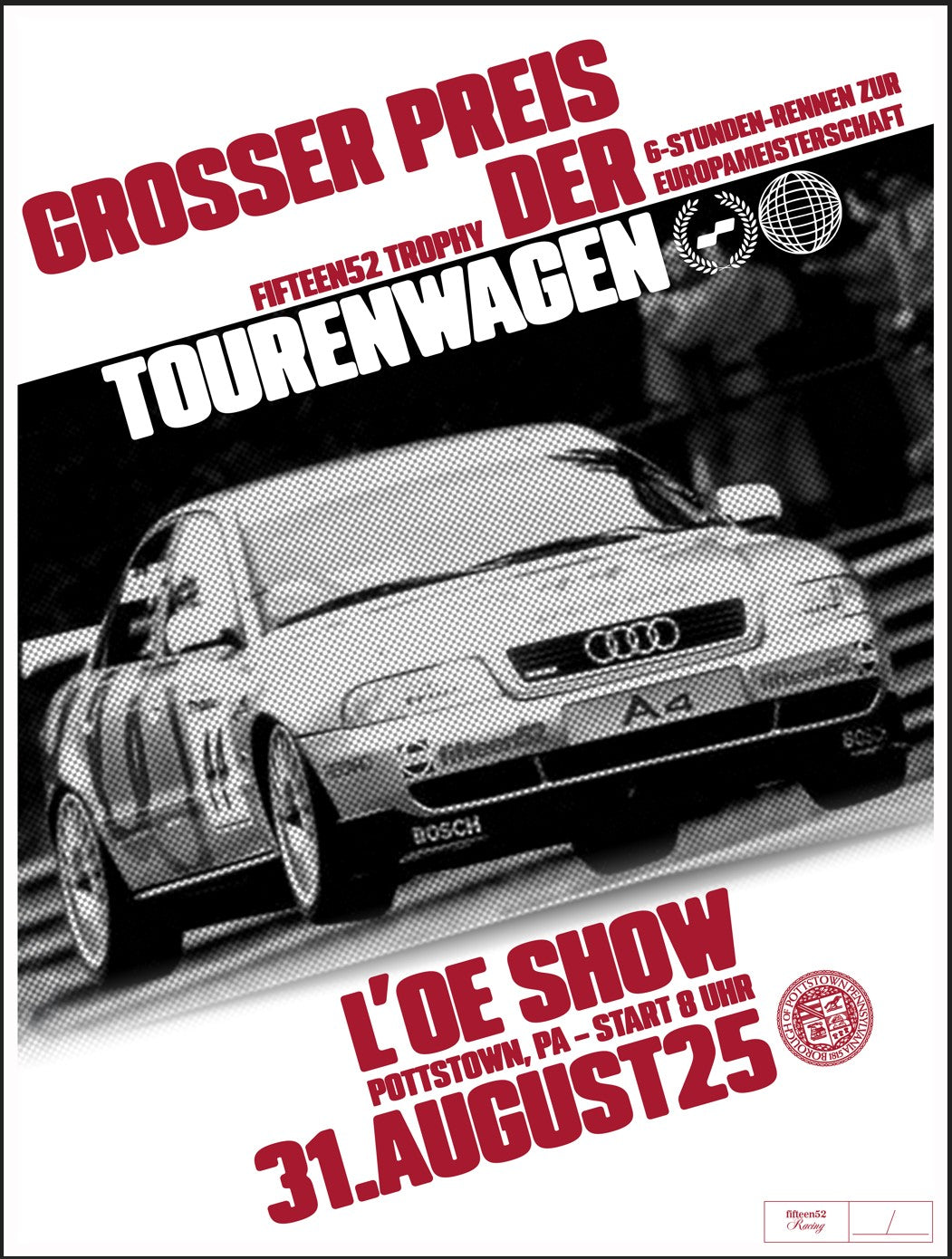 Audi Motorsport Poster _ L'OE 2025