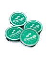 Super Touring Center Cap Set _ Green / Chrome