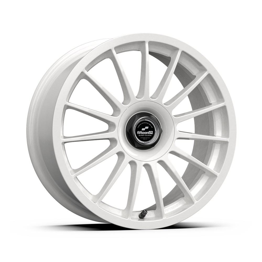 Podium Rally White Monoblock Cast Wheels Super Touring Line