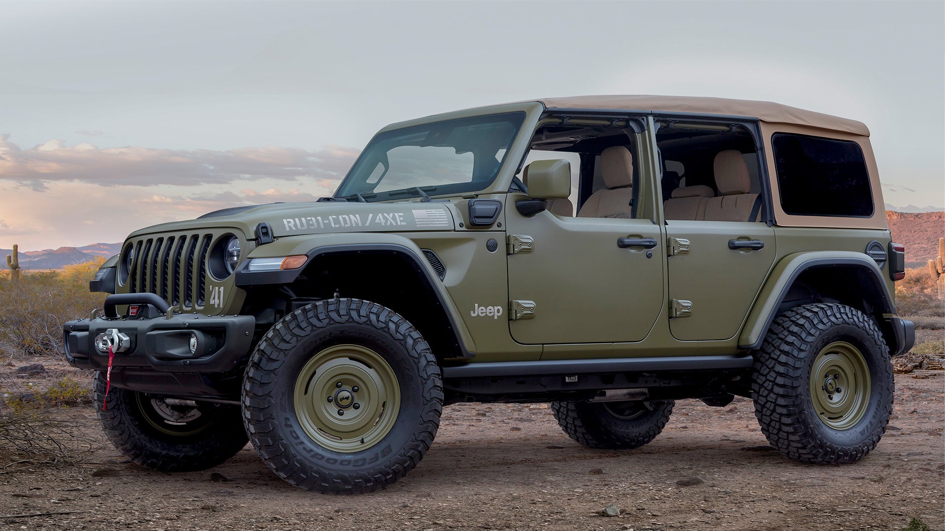 Jeep® Releases '41 Concept at Easter Jeep Safari 2022