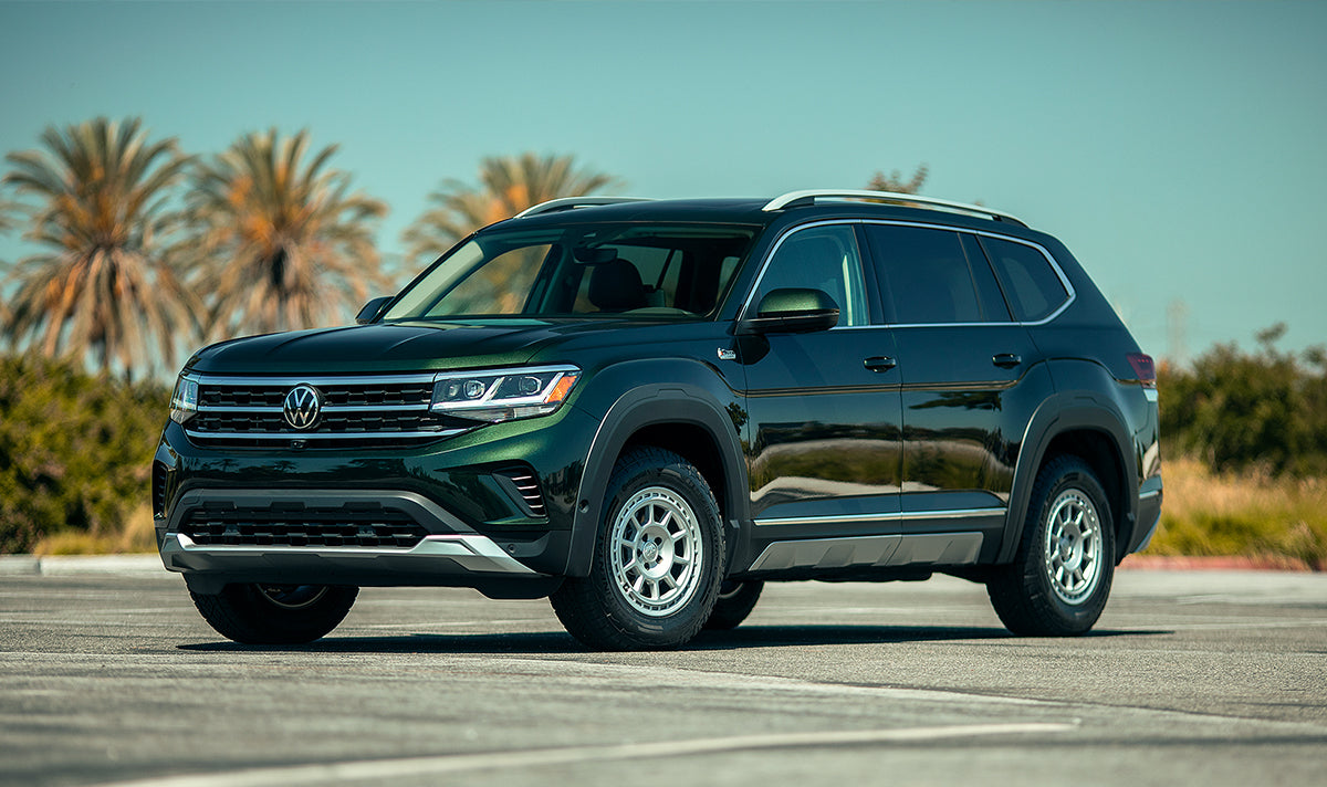 Volkswagen Atlas Basecamp equipped with fifteen52 Traverse MX wheels