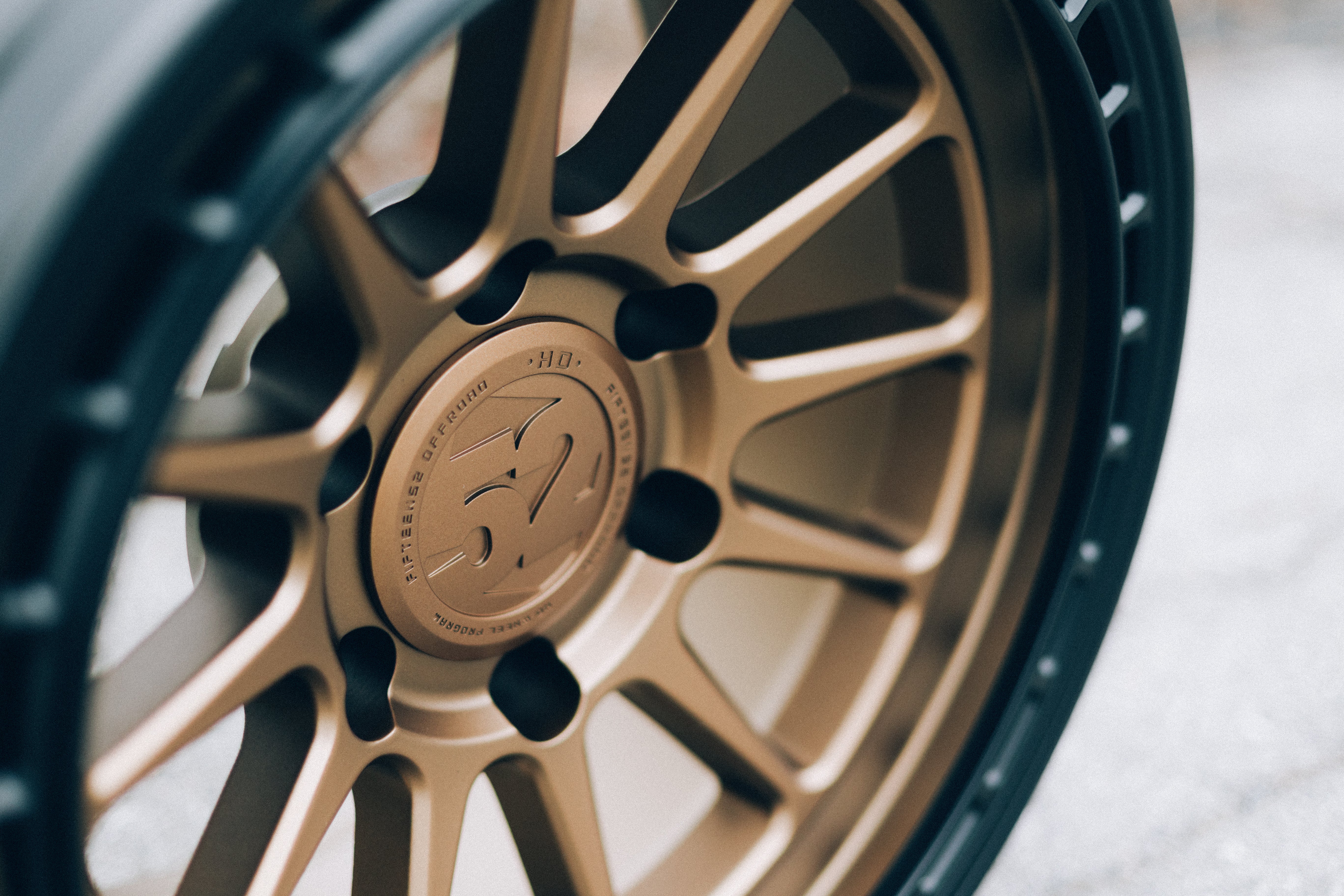 107mm Motorsport HD Cap _ Desert Bronze