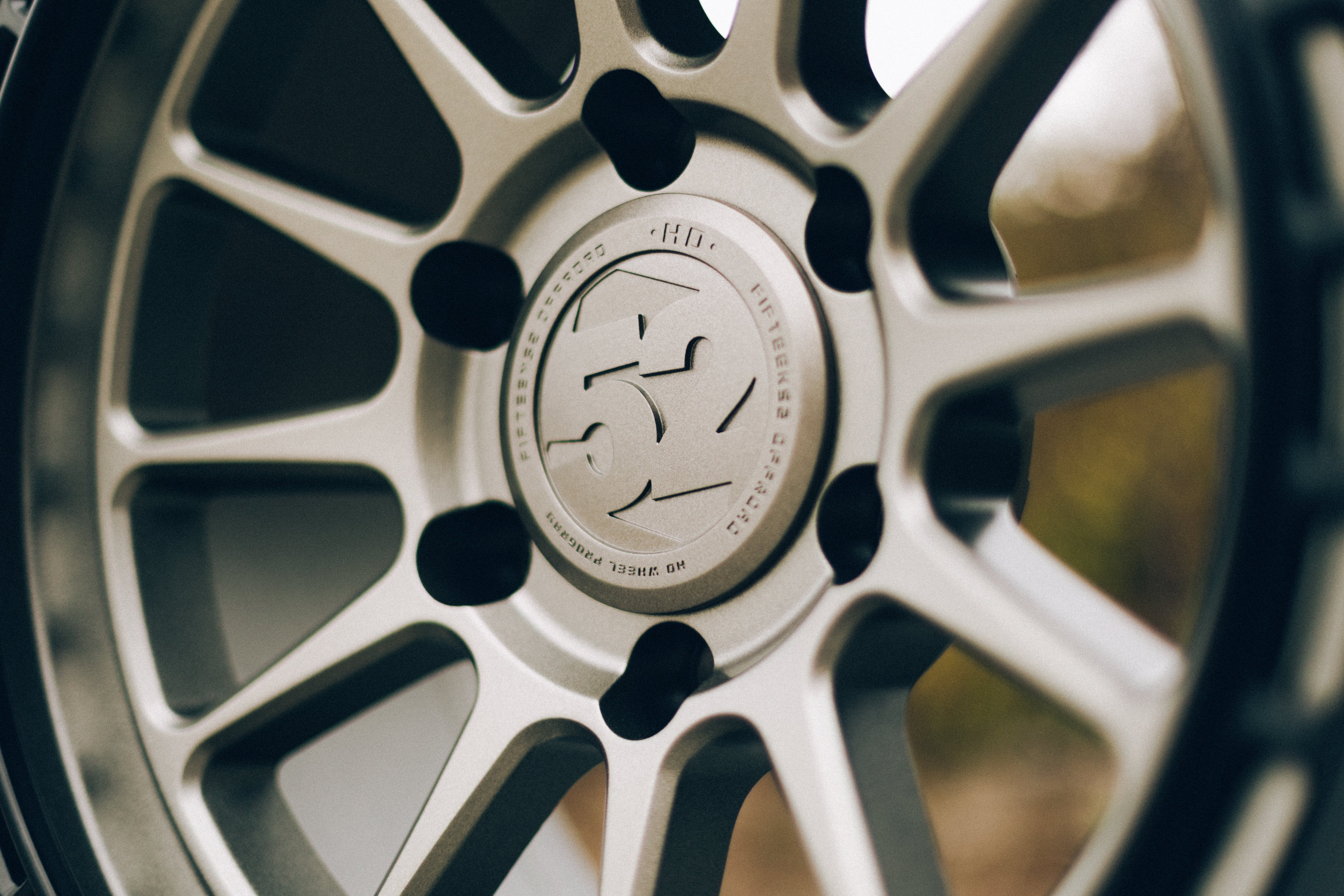 107mm Motorsport HD Cap _ Magnesium Grey