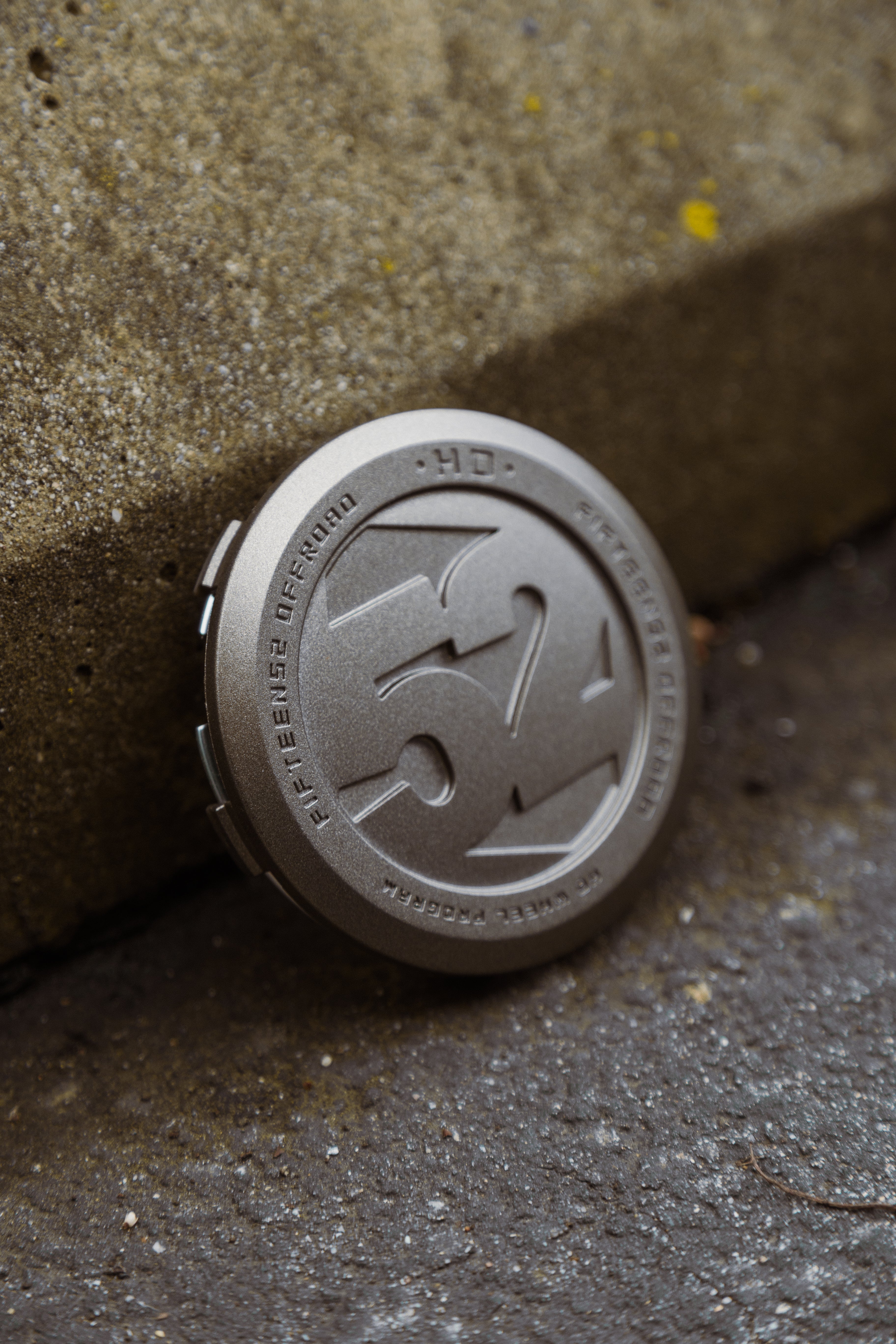 107mm Motorsport HD Cap _ Magnesium Grey