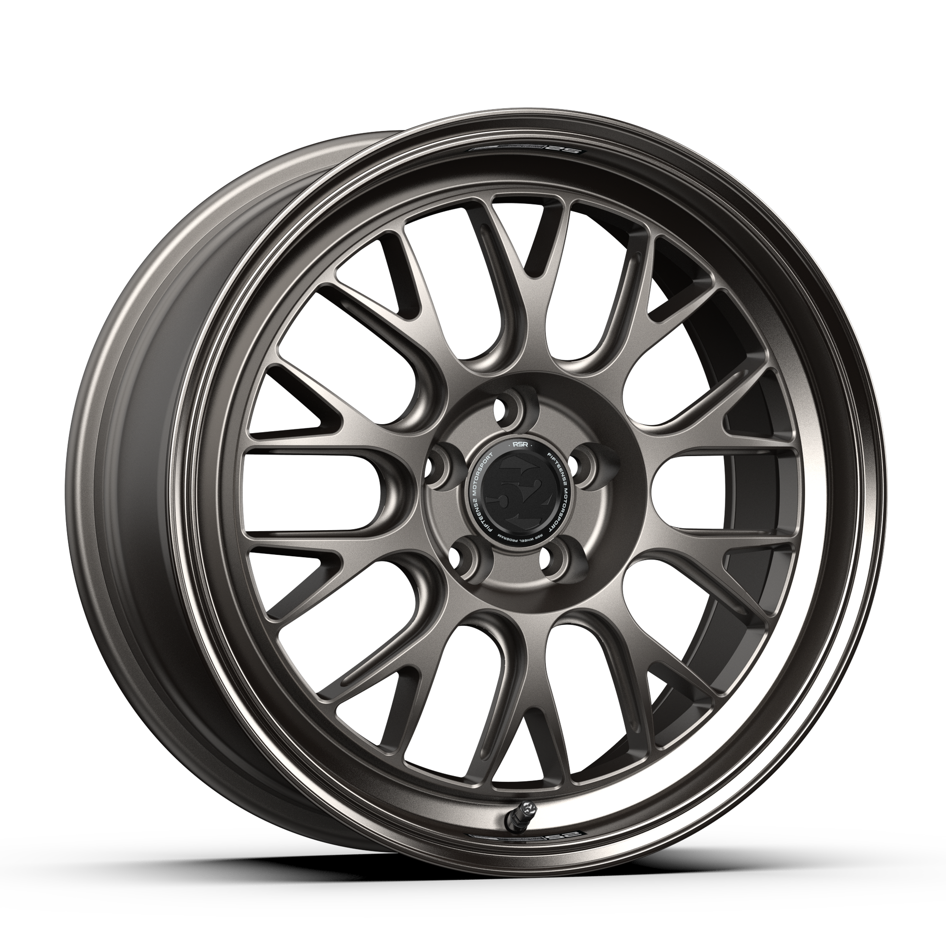 Holeshot RSR _ Magnesium Grey / Gloss Lip | Flow-Formed Wheel