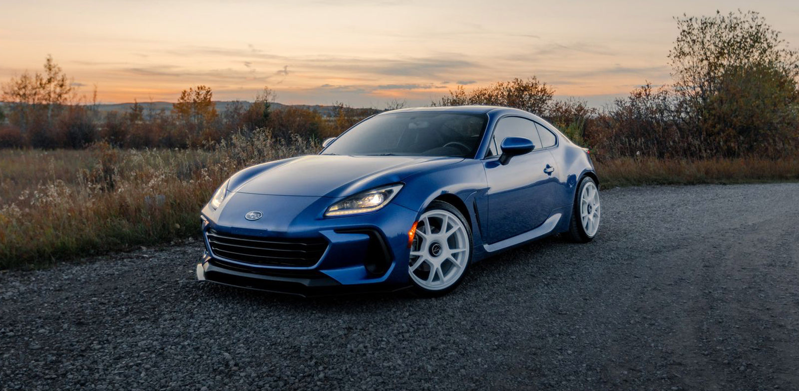 Subaru BRZ on Comp Rally White