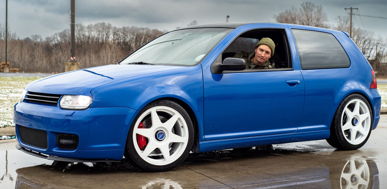 20th Anniversary Golf fitted with fifteen52 Tarmac EVO wheels