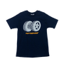Big Wheel Tee _ Navy