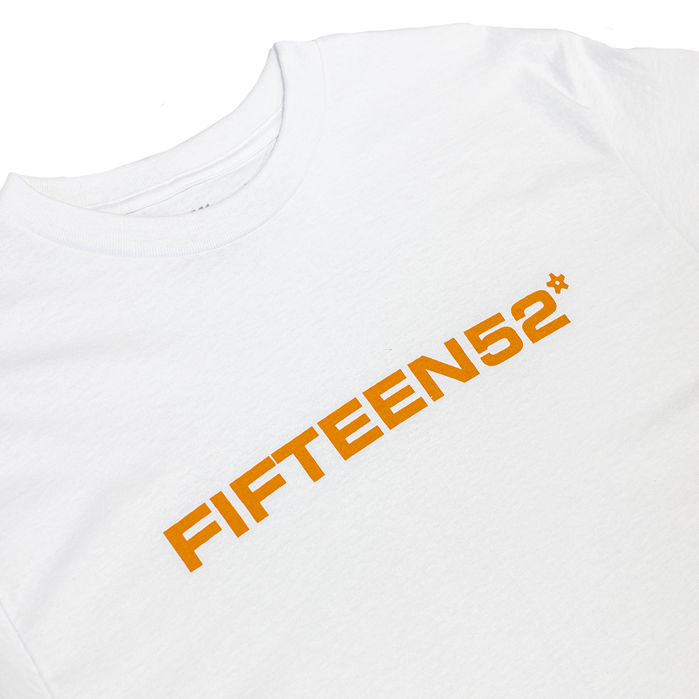 Fineprint Logo Tee _ White