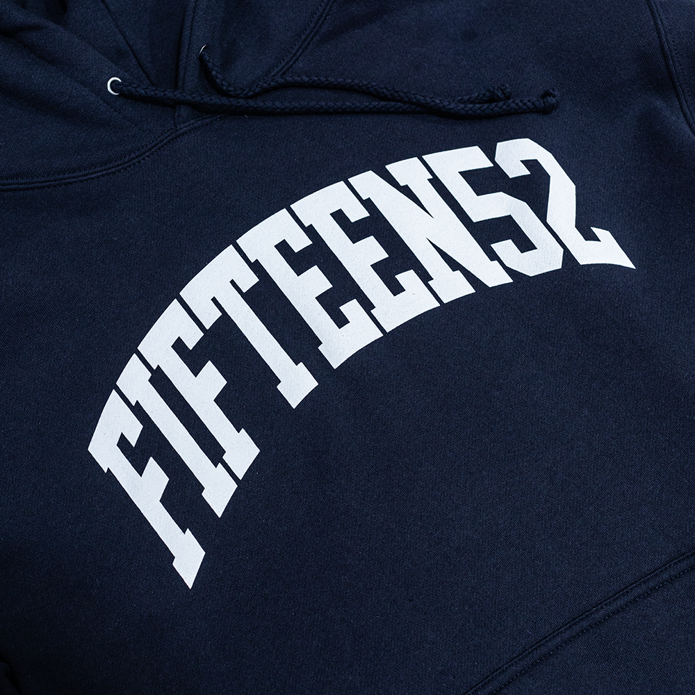 Runoff Logo Hoodie _ Navy