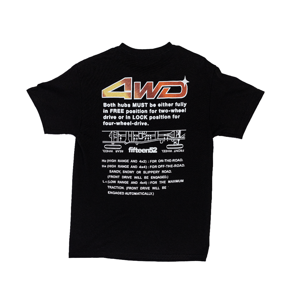 4WD Traction Tee _ Black