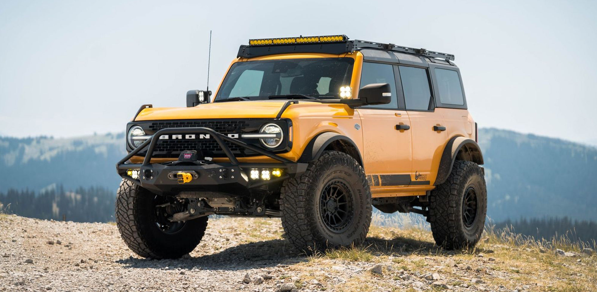 Fifteen52 | Ford Gallery | Cyber Orange Bronco on Range HD – fifteen52