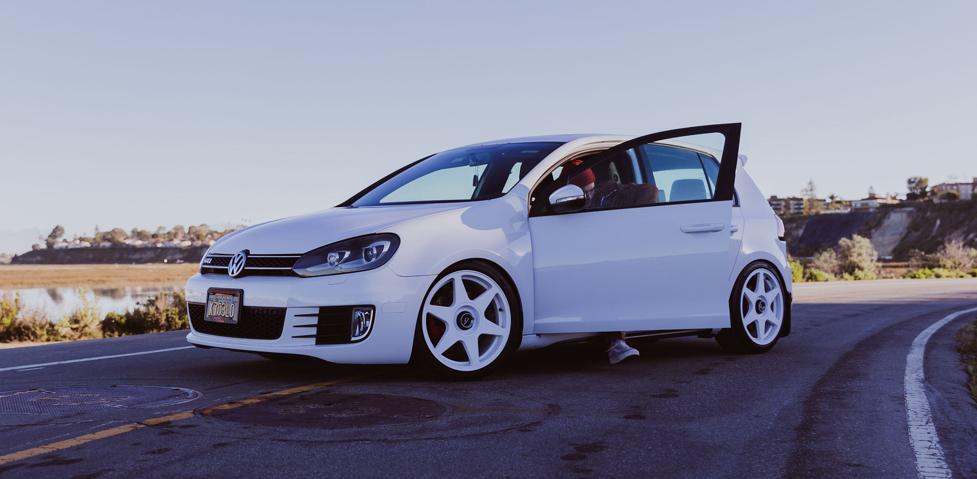MK6 Golf on Tarmac EVO