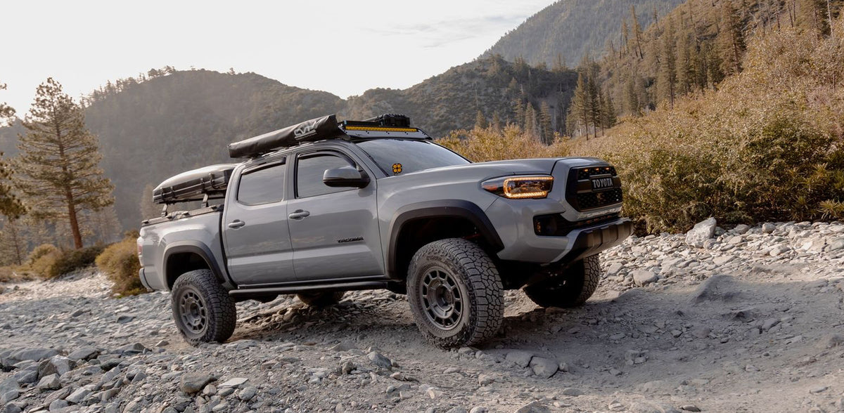 Toyota Tacoma on Metrix HD Carbon Grey