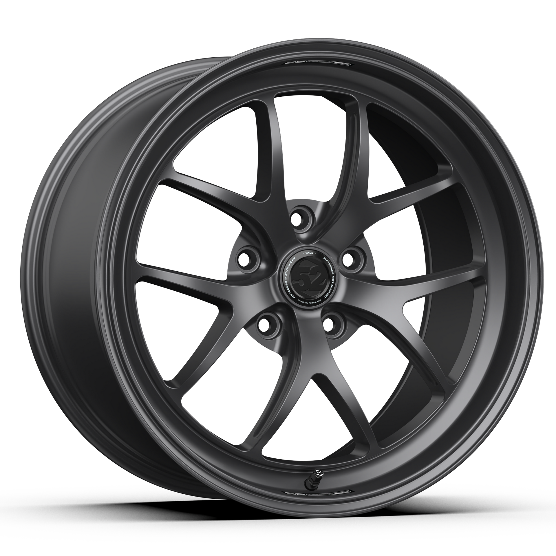 Sector RSR _ Matte Titanium | Flow-Formed Wheel – fifteen52