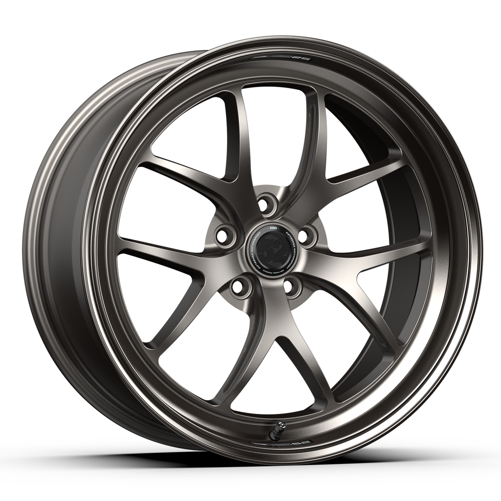 Sector RSR _ Magnesium Grey / Gloss Lip | Flow-Formed Wheel Sector RSR _ Magnesium Grey / Gloss Lip | Flow-Formed Wheel