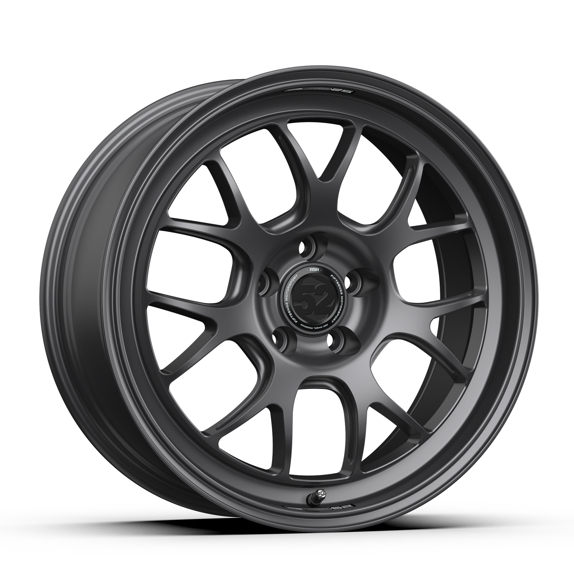 Vertex RSR _ Matte Titanium | Flow-Formed Wheel – fifteen52