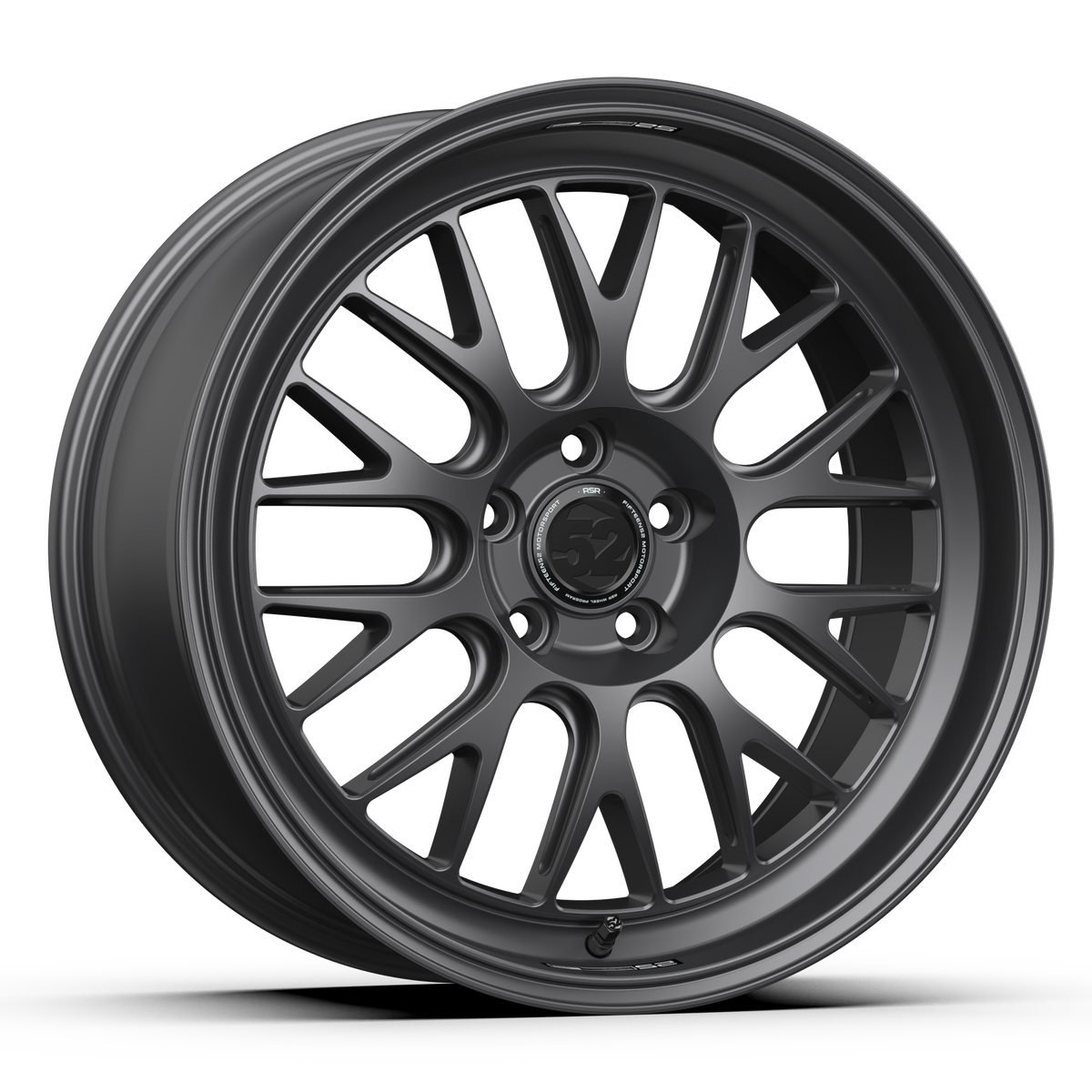 Holeshot RSR _ Matte Titanium | Flow-Formed Wheel – fifteen52