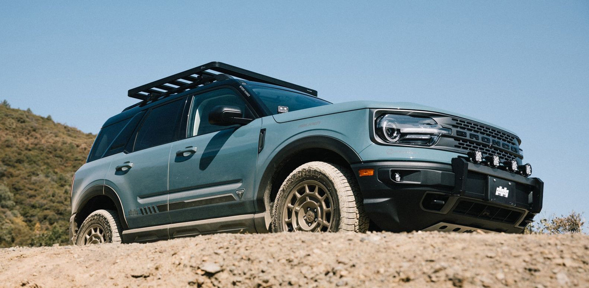 Ford Bronco Sport on bronze fifteen52 Metrix MX wheels