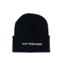 Fineprint Beanie _ Black