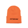 Fineprint Beanie _ Orange