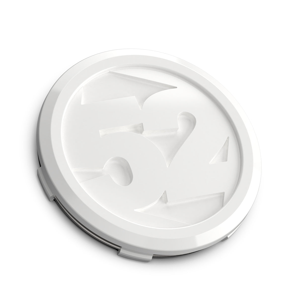 107mm HD Cap _ Classic White – fifteen52