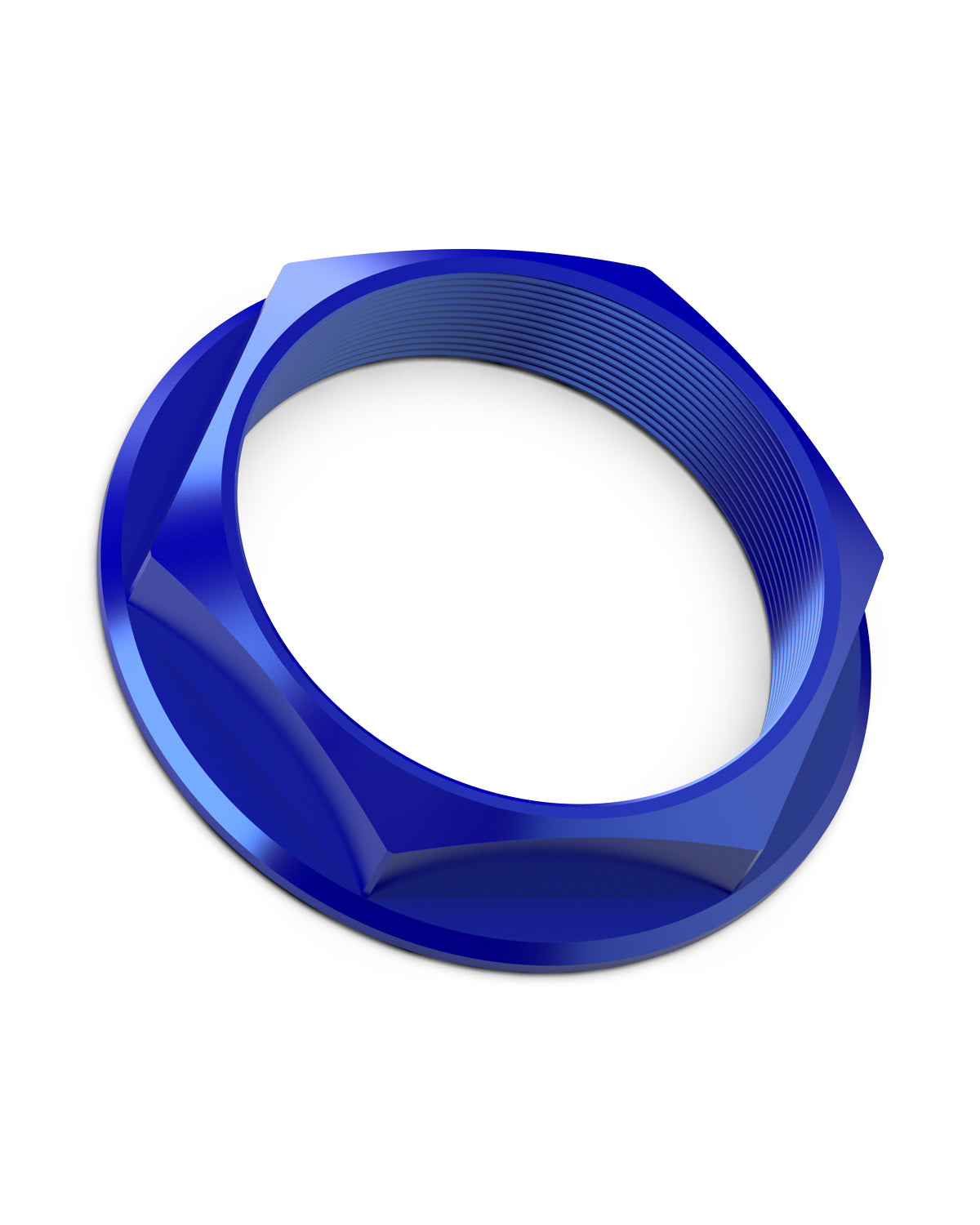 Super Touring Hex Nut _ Anodized Blue