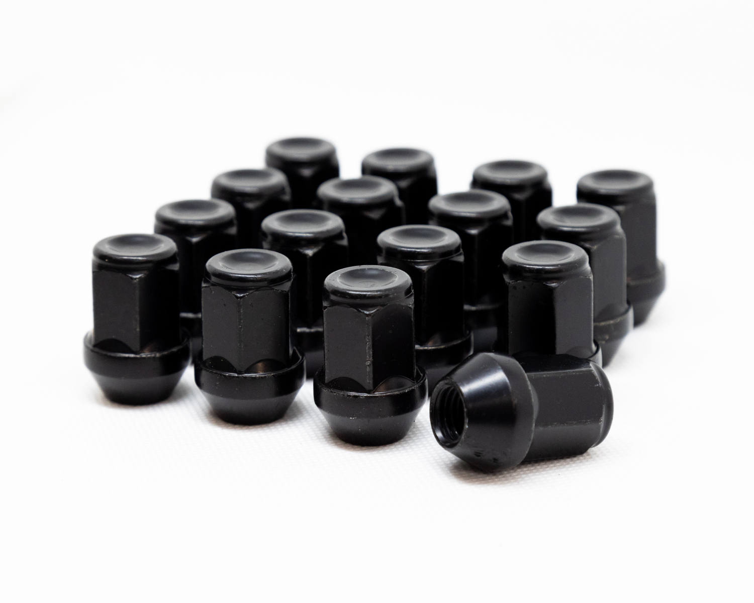 Tracer M12x1.5 Taper Collar Closed Wheel Nuts – 20-Pack, Zinc Plated Steel, For Ford