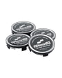 Super Touring Center Cap Set _ Black / Chrome