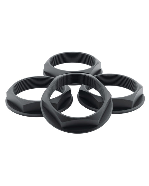 Super Touring Hex Nut Set _ Anodized Black